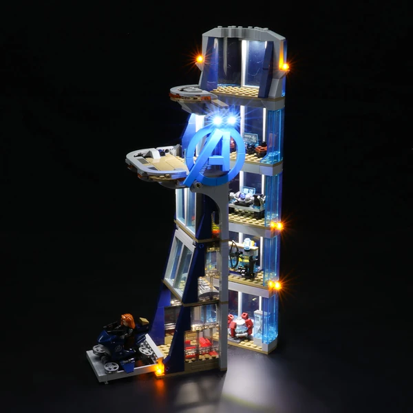 Light Kit For Avengers Tower Battle 76166