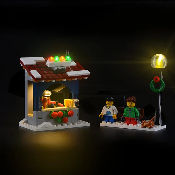 Light Kit For Christmas Winter Village Market 10235