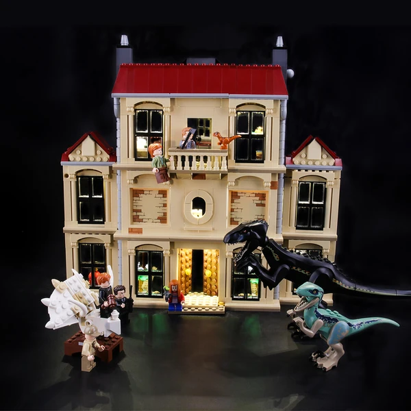 Play Out An Epic Dinosaur Battle In Lego World Indoraptor Ram –