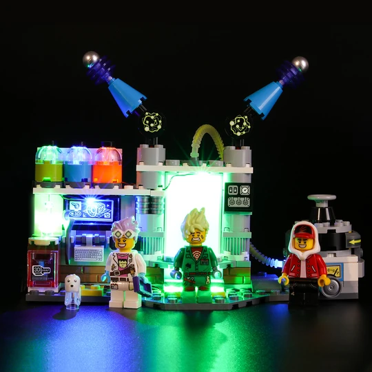 Rengør soveværelset Lappe Sightseeing Brightest J.B.'s Ghost Lab 70418 at LEGO Hidden Side – Lightailing