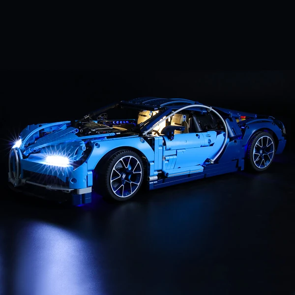 Kit d'éclairage LED pour Bugatti Chiron Compatible avec l'ensemble