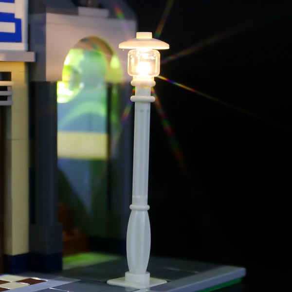 LED Light DIY Street Light For Lego lamppost Compatible Wiith City Series  Building Bricks Light Set Toys