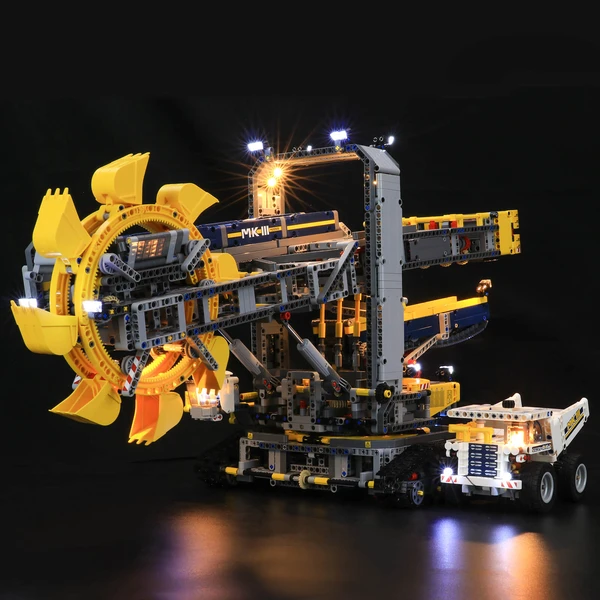 The Best Lighting Lego Technic Bucket Wheel Excavator Set – Lightailing