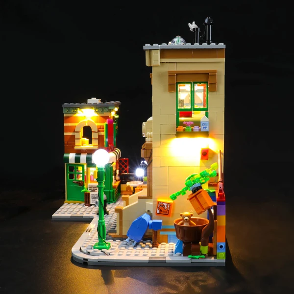 Light Kit For 123 Sesame Street 21324