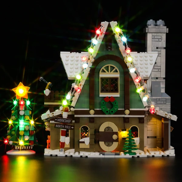 Light Kit For Elf Club House 10275