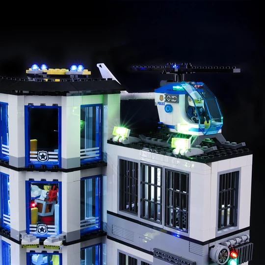Explores Witness brightest Lego building of Station 60141 – Lightailing