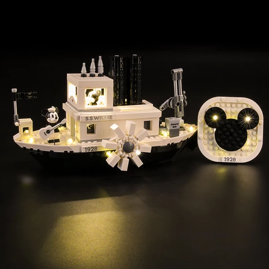 Light Kit For Steamboat Willie 21317