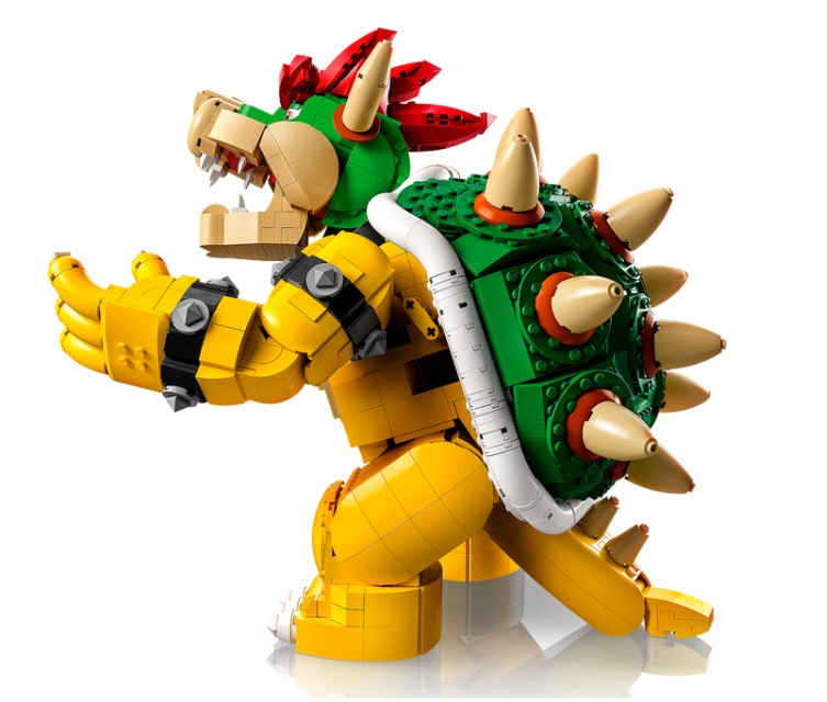 The Mighty Bowser gets his own giant LEGO set - TNG