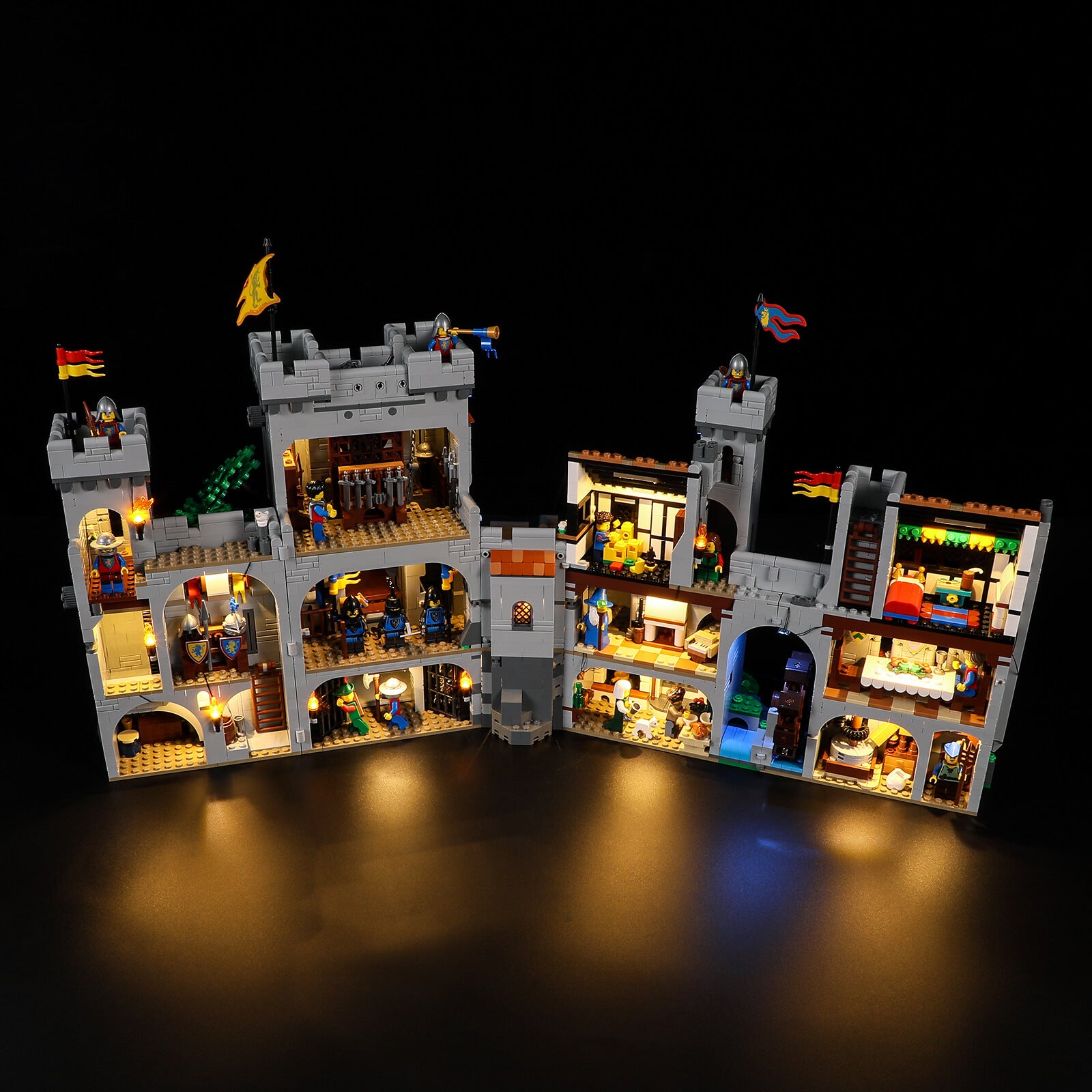 Lego Lion Knights' Castle light kit