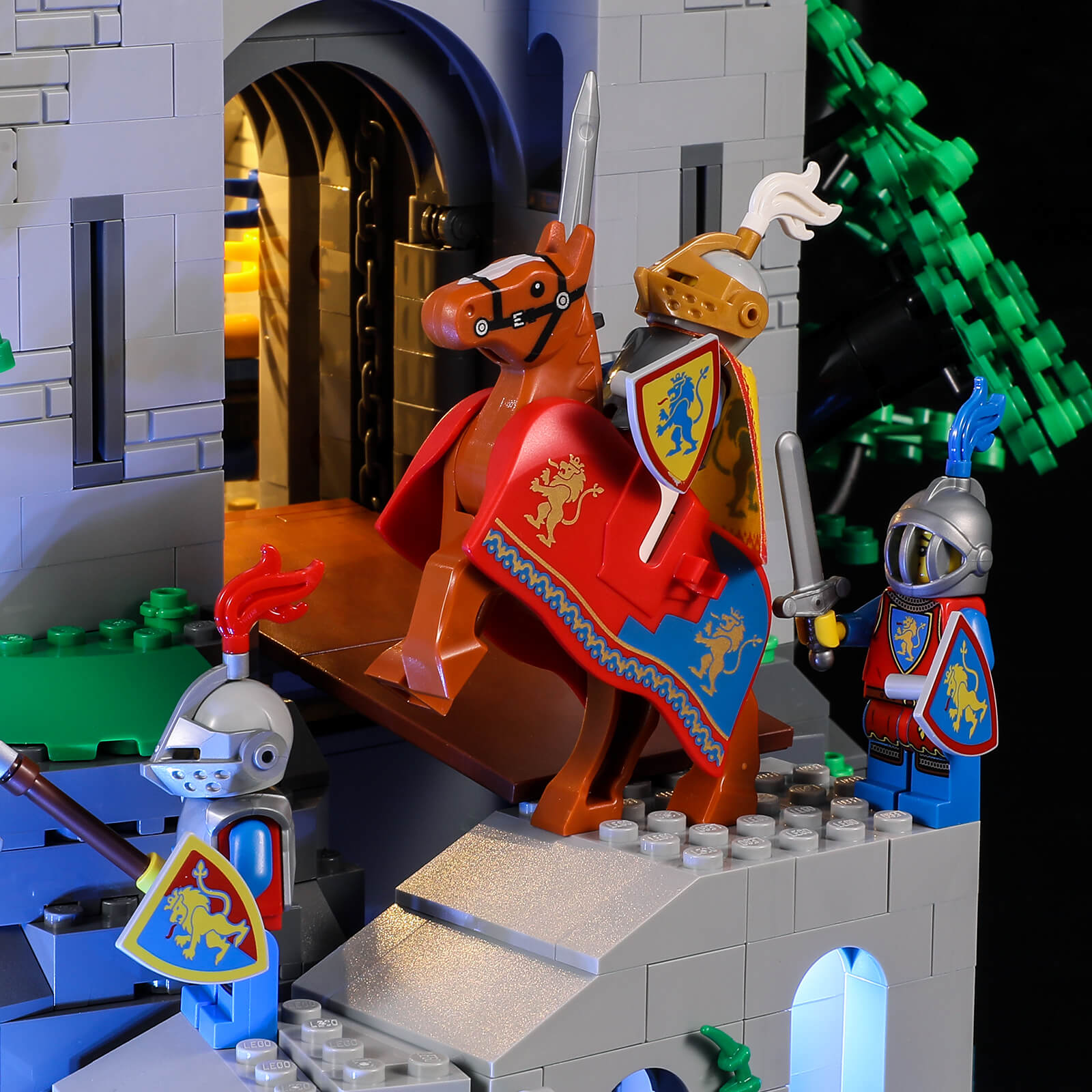 Le château des Chevaliers du Lion (10305) - Toys Puissance 3
