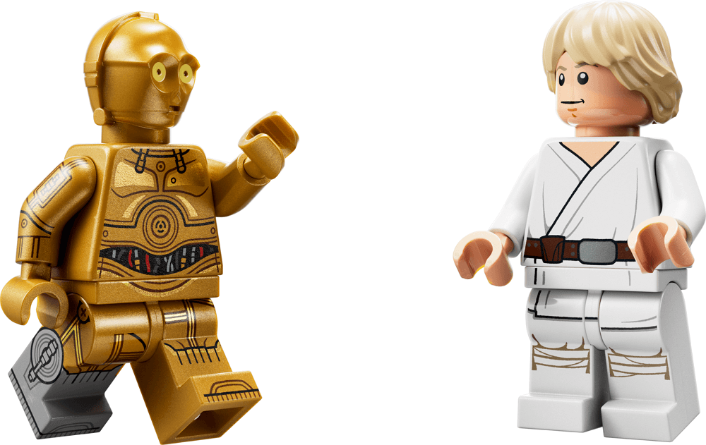 lego 75341 Luke Skywalker and C-3PO 