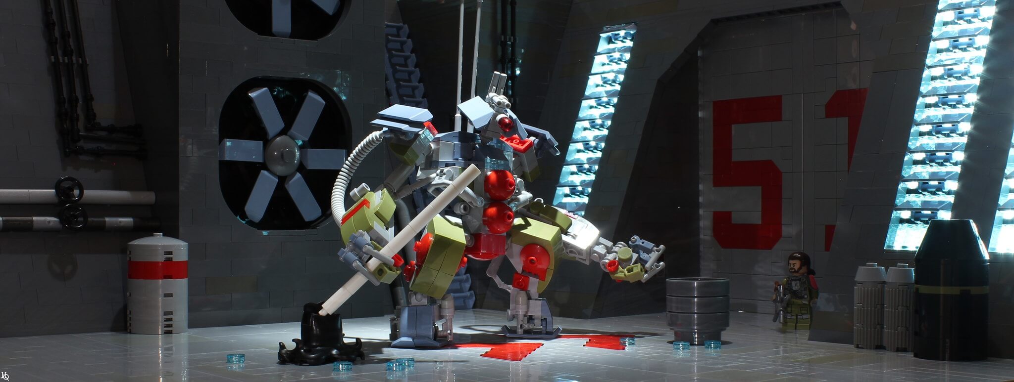 Roboter machen das Leben arm – Lego-Motiv
