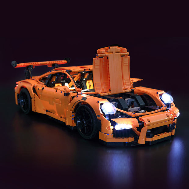 Lighting Kit For Lego Technic Porsche 911 Gt3 Rs 42056