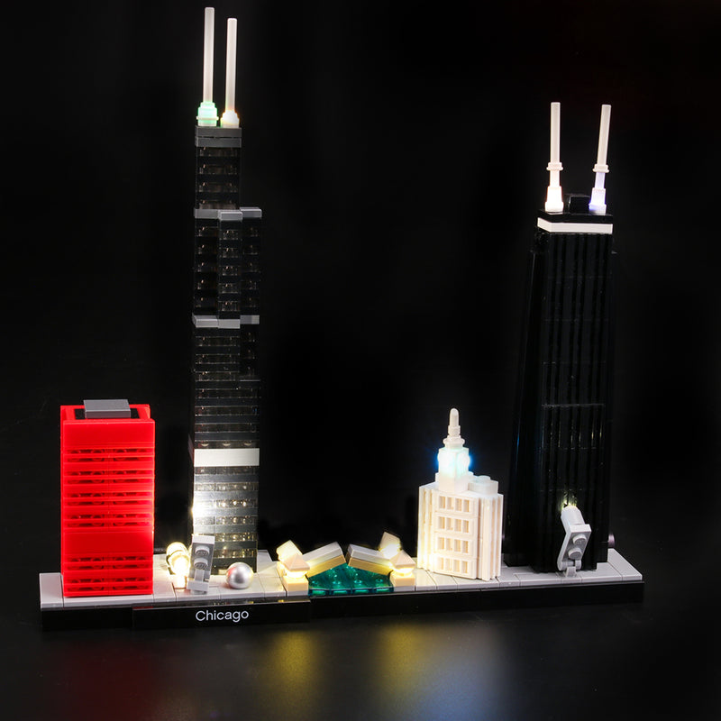 Lego Light Kit For Chicago 21033  Lightailing