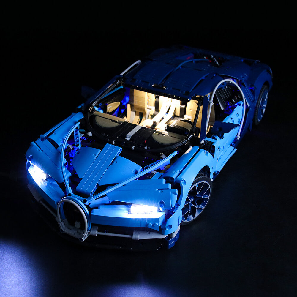 Interessant Uartig vision BriksMax Light Kit For Lego Technic Bugatti Chiron 42083 – Lightailing