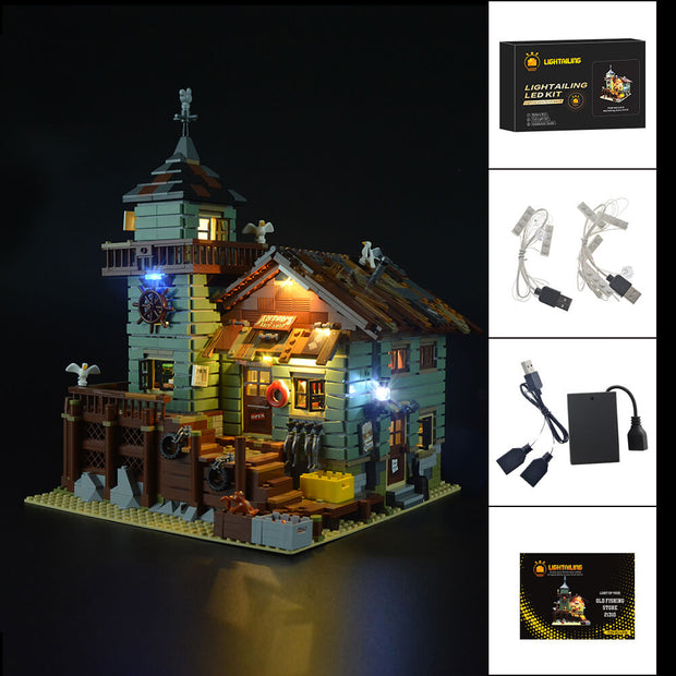 lego ideas old fishing store building kit