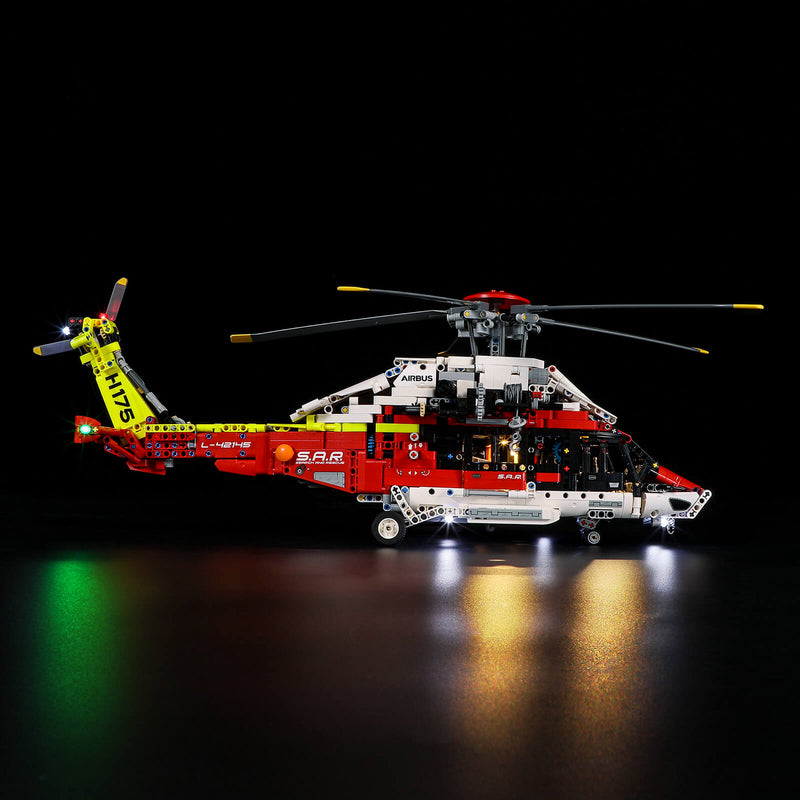 Knop vloek Bedrijfsomschrijving Lego Airbus H175 Rescue Helicopter 42145 Light Kit(Best Lighting idea ) –  Lightailing