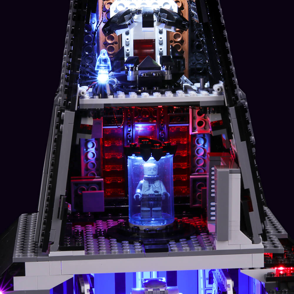 Unglaubliche Lichtsets Für Lego Vaders Schloss 75251 Lightailing