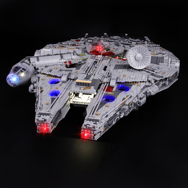 skarp kryds musikalsk Add Led Lights to Lego Ultimate Millennium Falcon 75192 – Lightailing