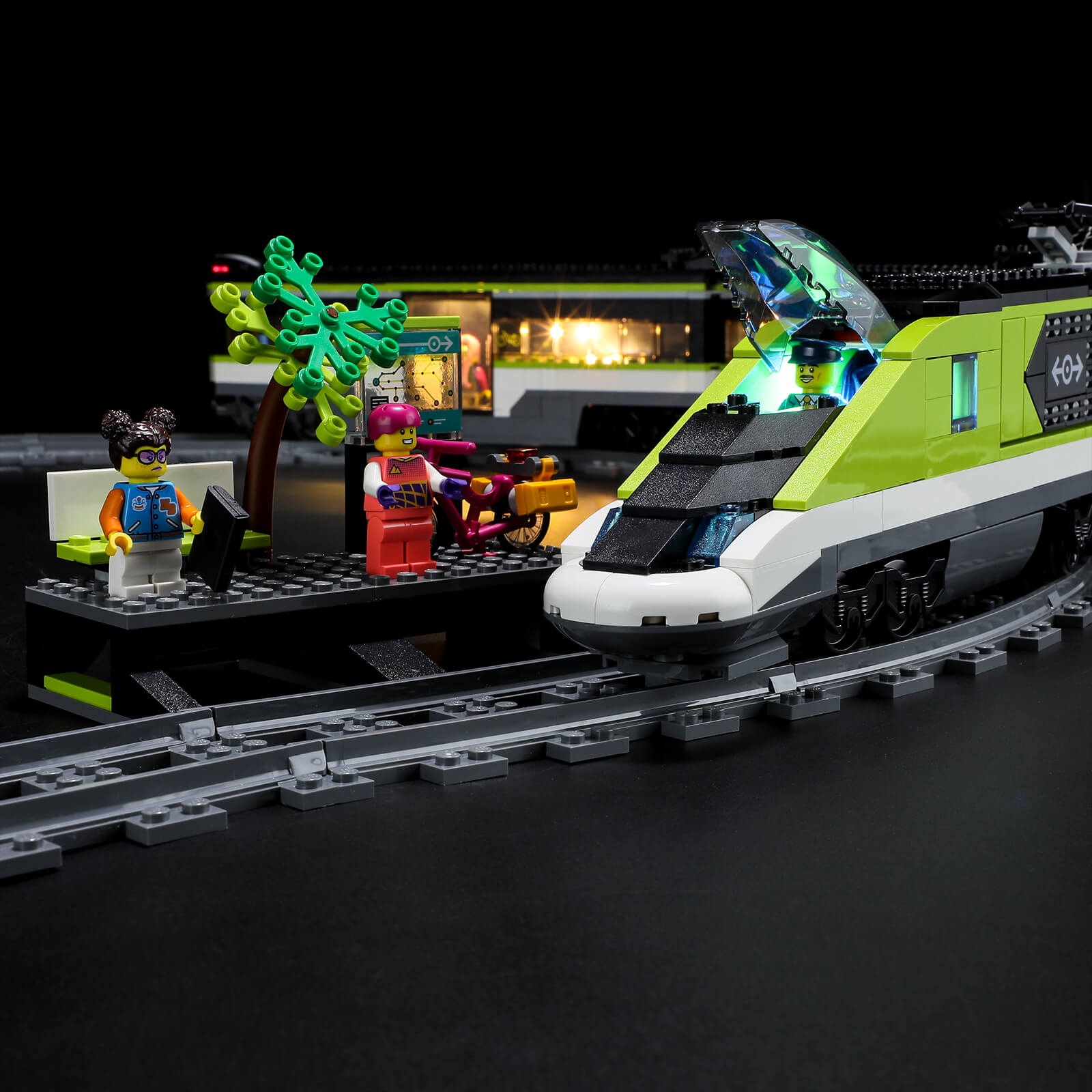 lego city passenger train