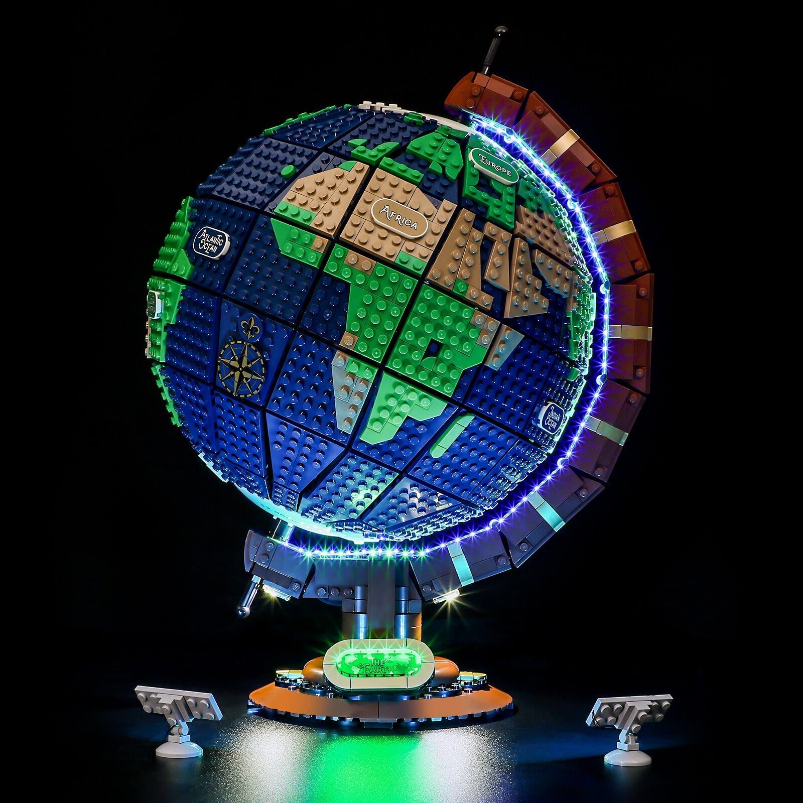 LEGO Ideas Le globe terrestre 21332 Ensemble de construction (2585 pièces)  