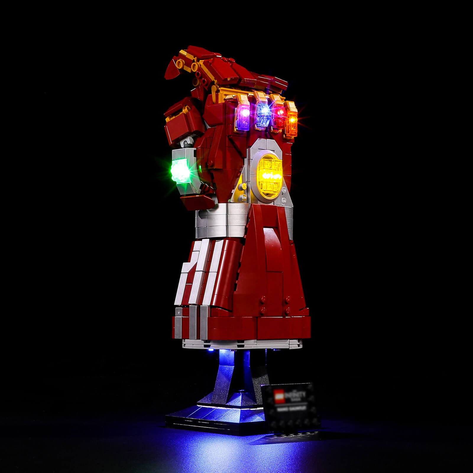 Kit de lumière pour LEGO® 76223 Le Iron Man Nano Gant de l’infini