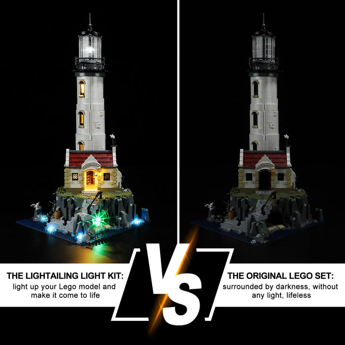 Lego Motorized Lighthouse 21335 light kit