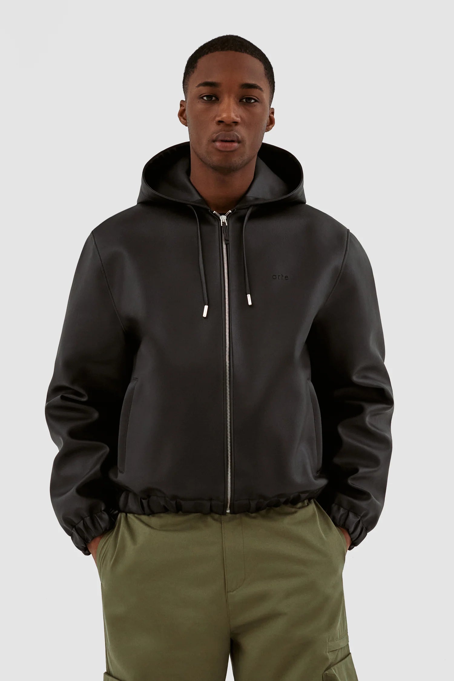 Arte Veste Jonah à Capuche Black