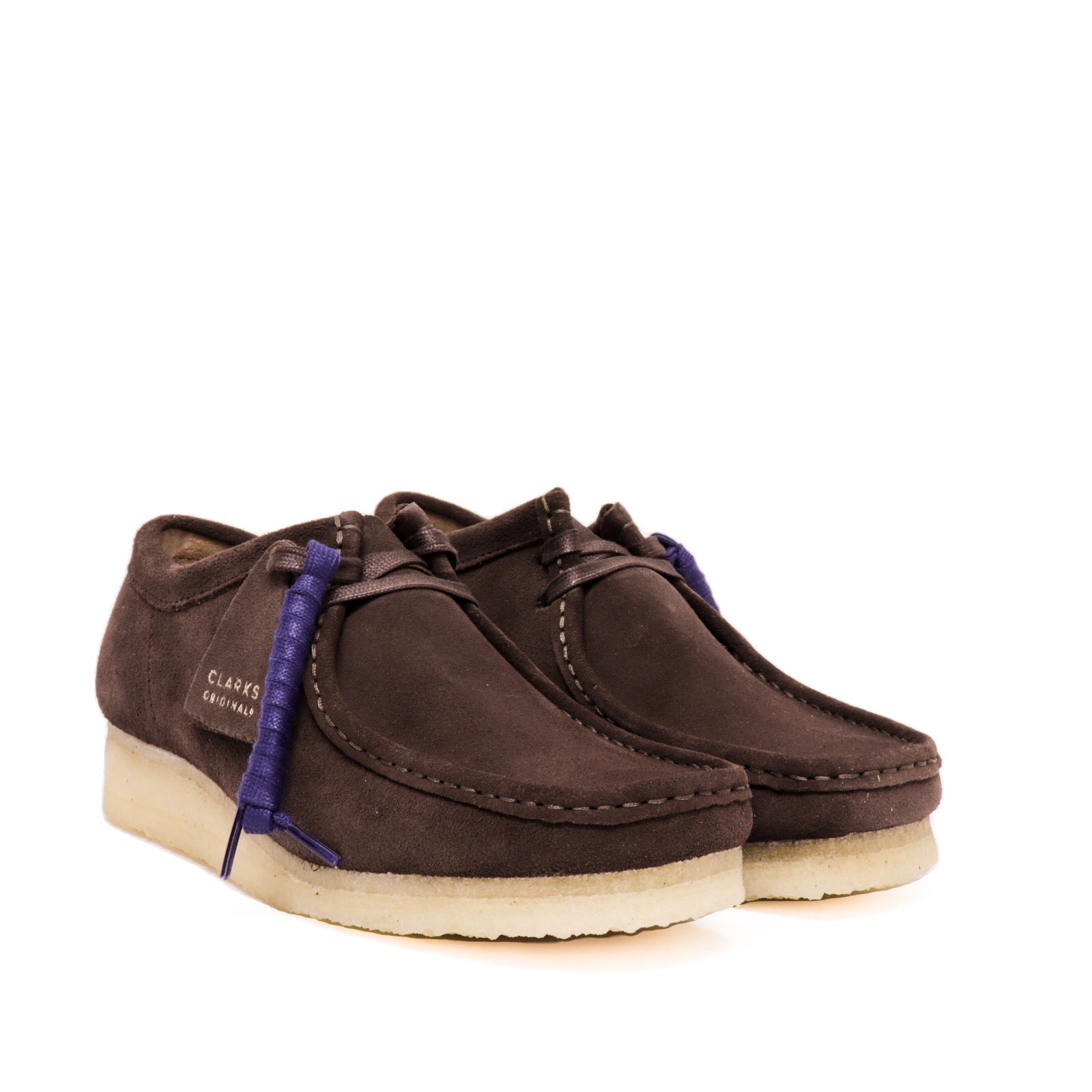 Clark's Polacco Wallabee Dark Brown