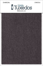 Charcoal Stretch Fabric Swatch