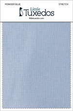 Powder Blue Stretch Fabric Swatch