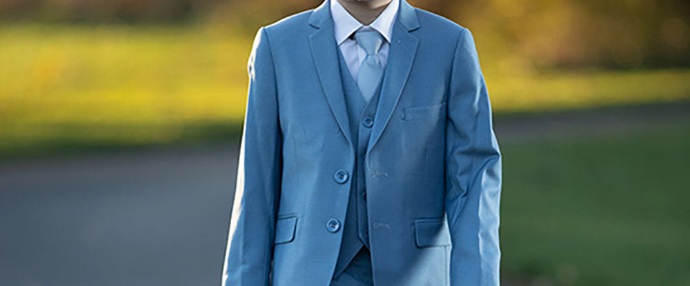 Shades of Blue for Boys Suits