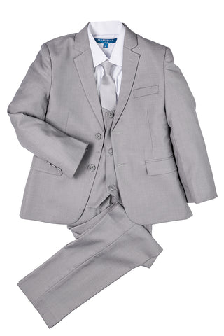 Perry ellis light grey on sale suit