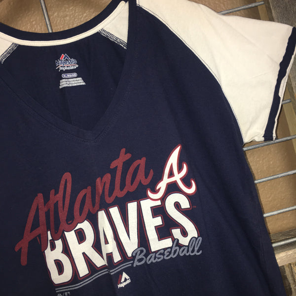 atlanta braves women's jersey