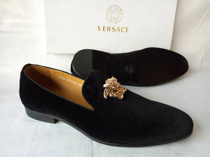 versace suede shoes