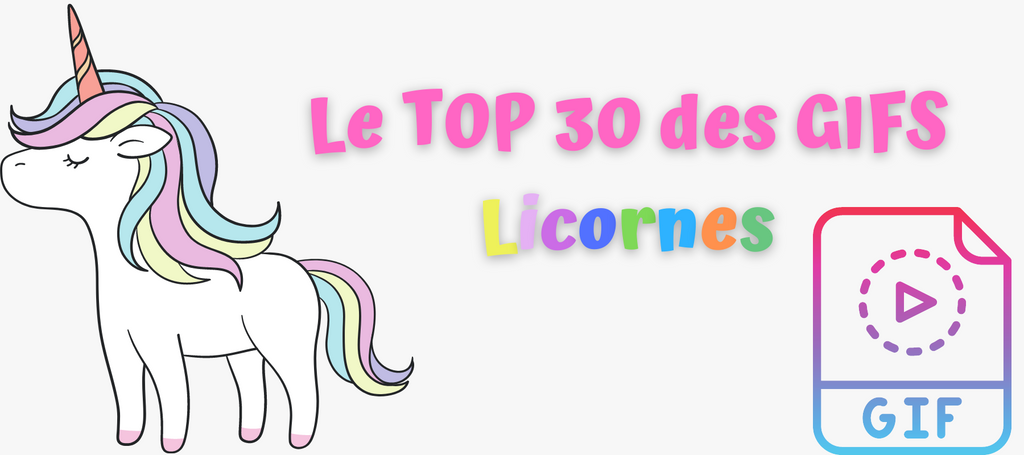 Le Top 30 Gif Licorne Notre Selection Royaume De Licorne