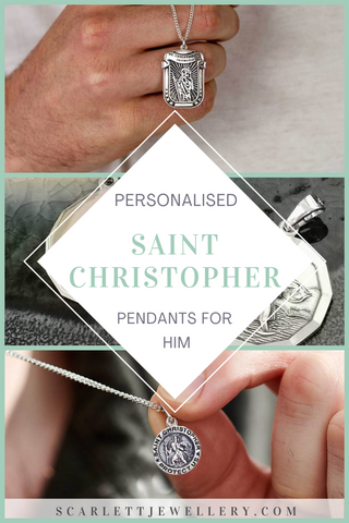 St Christopher Personalised Necklace 2024 | mainlinetaxi.com