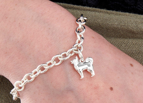 Buy Silver Dog Paw Print Bracelet for Women Dainty Dog Paw Print Jewelry  Gift for Her Charm Bracelet Dog Bracelet Silver Bracelet 12 Online in India  - Etsy