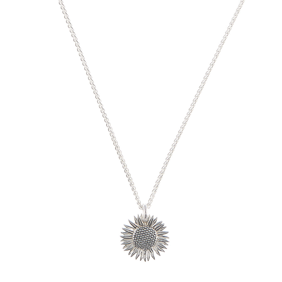 Sunflower Silver Necklace – Scarlett Jewellery