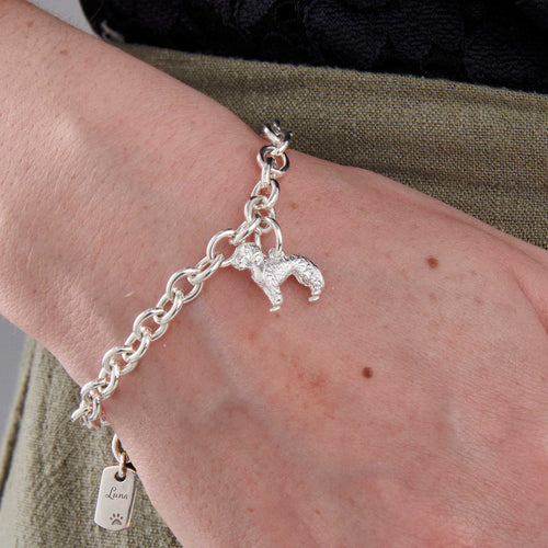 Labradoodle Charm Bracelet