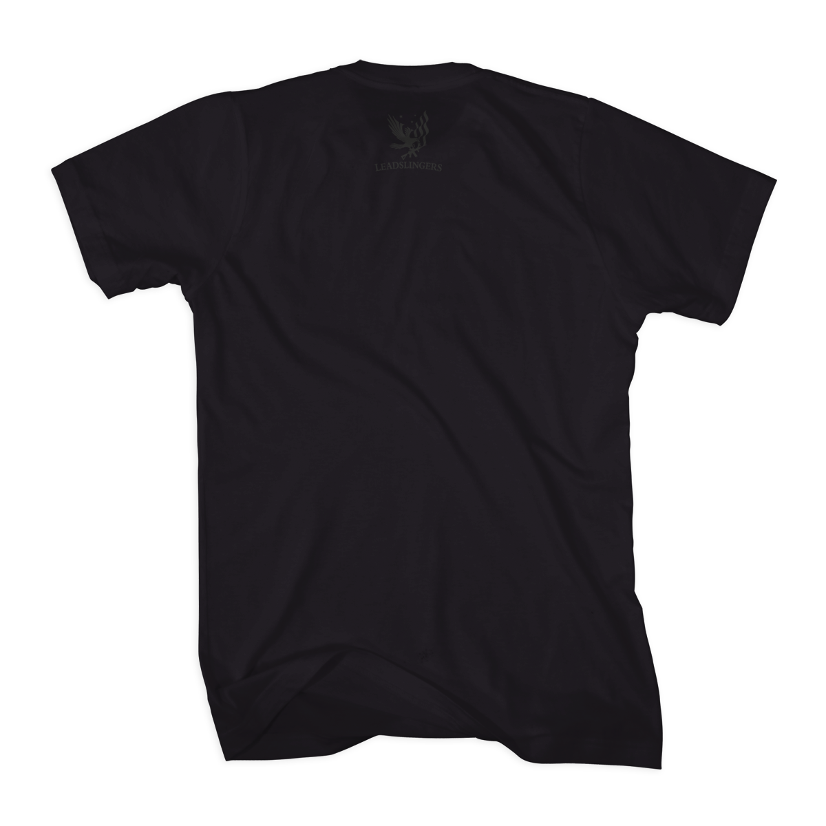 Blacked Out Logo T-shirt - Leadslingers Whiskey