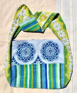 Upcycled, Vintage Towel Beach Bag - Designed by CFLO