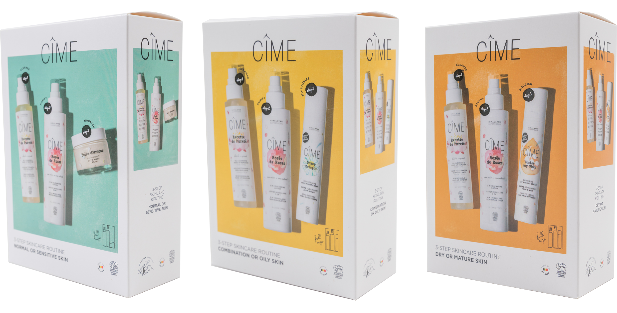 CÎME skincare boxes