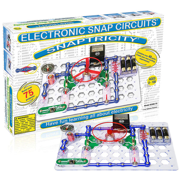 snap circuits motion electronics exploration kit