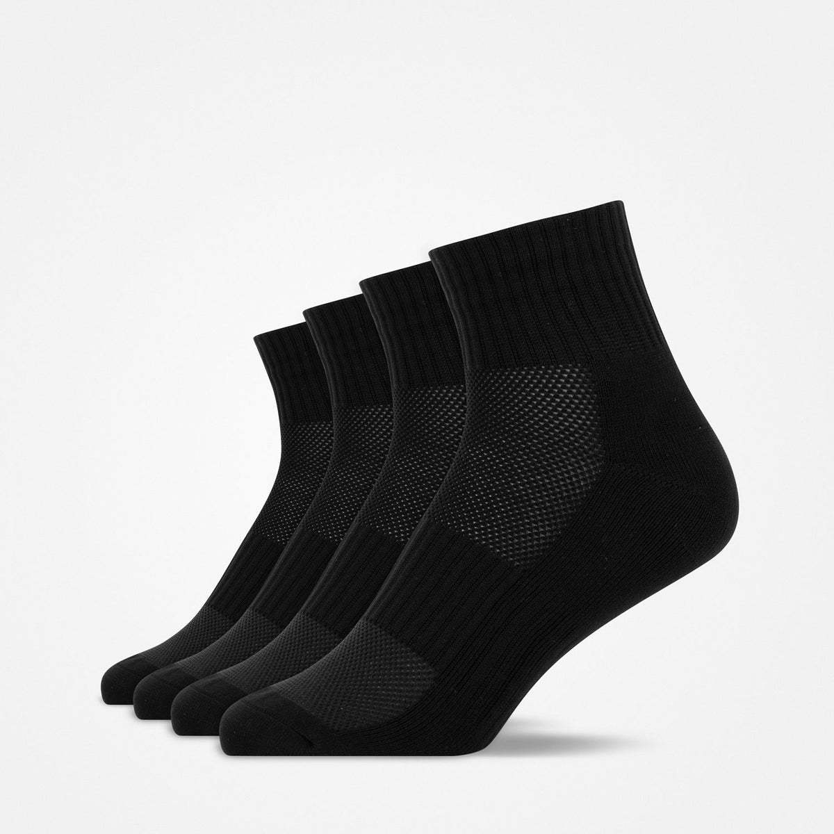 Mittelhohe Laufsocken | Schwarz