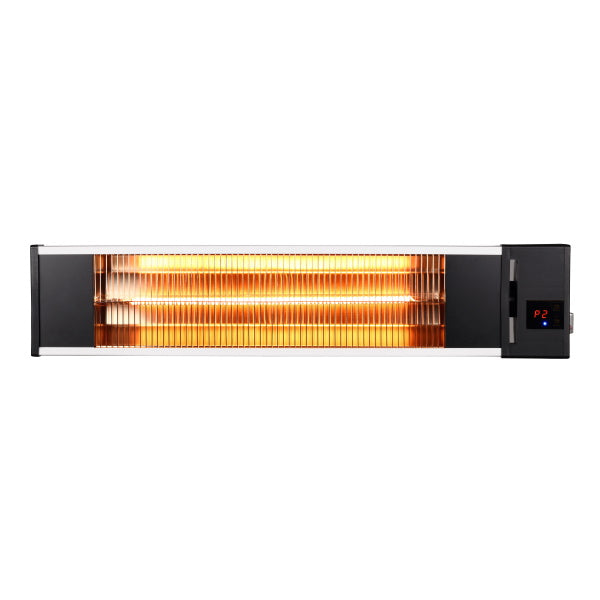 Image of a Devola Master 2kW Wall Mounted Patio Heater with Timer on a white background
