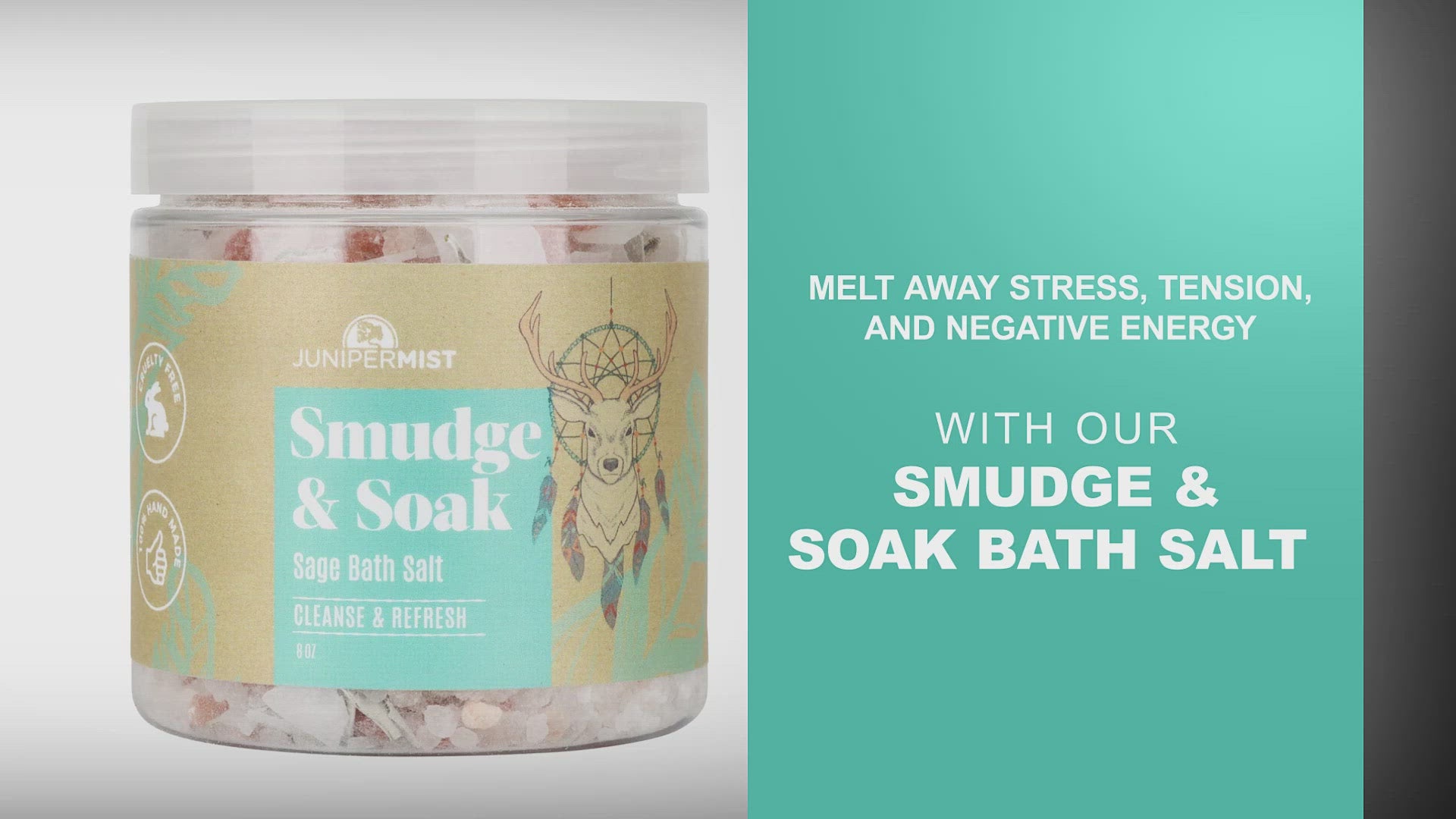 cedar sage bath salts