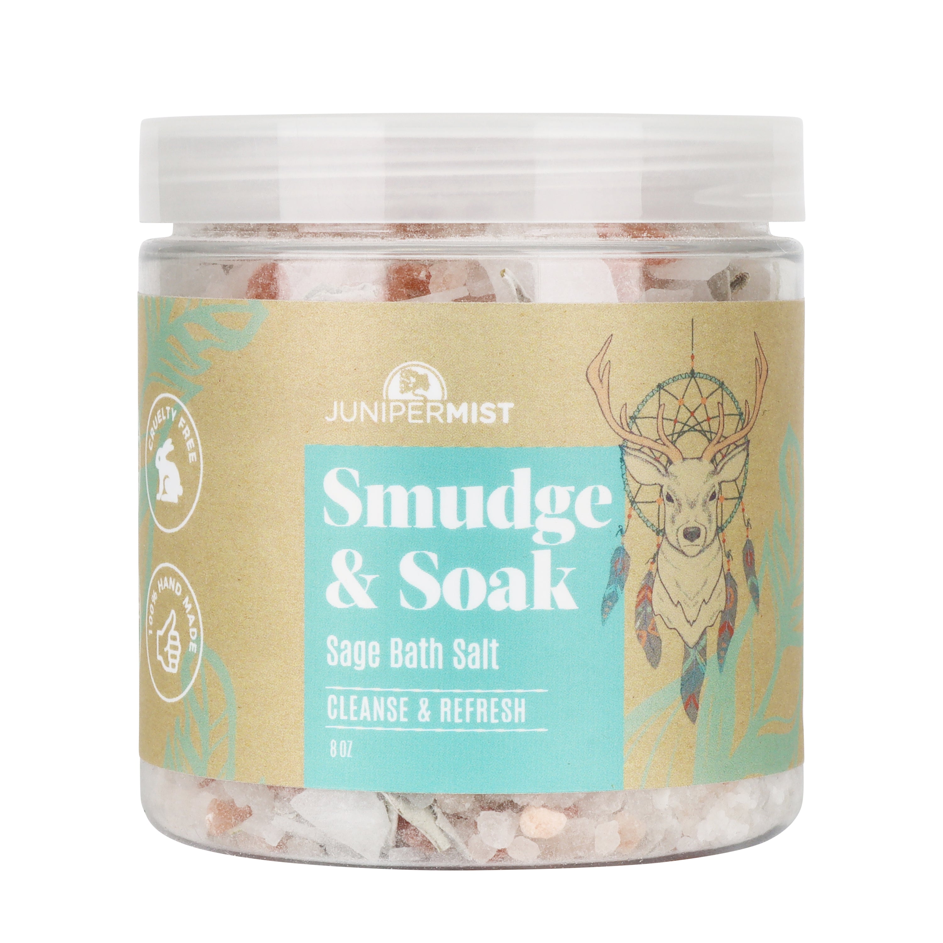 cedar sage bath salts