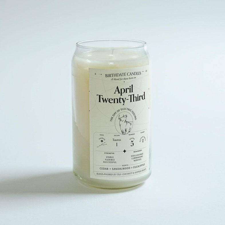 Featured: April Twenty-Third Candle