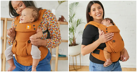 Mochilas portabebés Tula de cáñamo amber